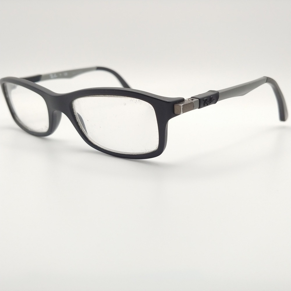 Ray-Ban Eyeglasses Kids 46-16-125 Black Silver RB 1546 3633 Rectangular Frames